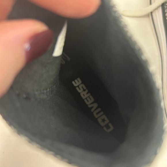 Converse Chuck Taylor All Star Vapor Black White Hi Top Sneaker 555853F Sz 6 - Picture 8 of 11